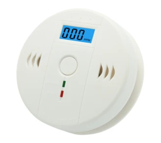 3*1.5V AA ব্যাটারি LCD ডিসপ্লে সহ হোম কার্বন মনোক্সাইড CO গ্যাস লিকেজ ডিটেক্টর